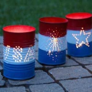 repurposed-can-luminaries-4th-of-july 4th of July
