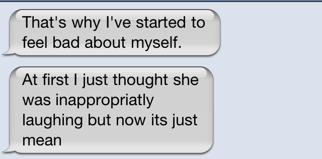 Text talk fail