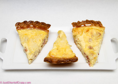 Bacon & Cheddar Quiche-6