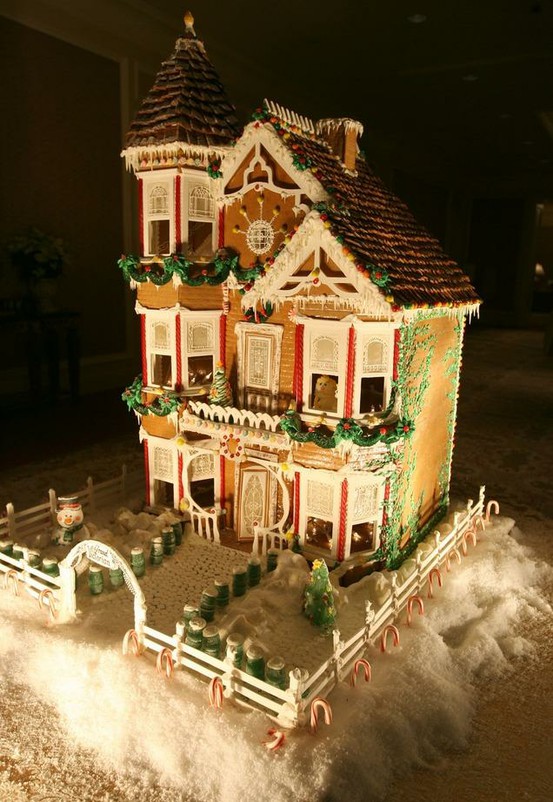 Gingerbread house
