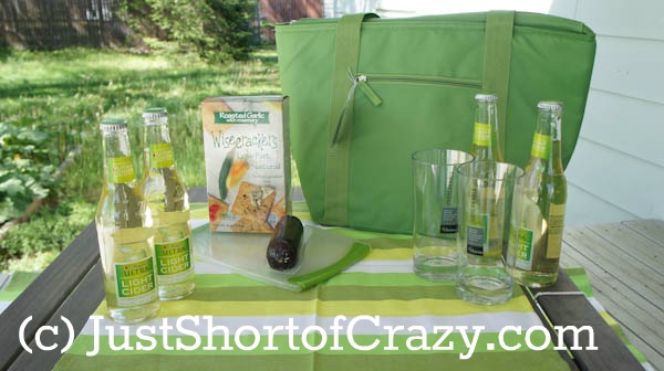 Michelob Hard Cider Giveaway, outdoor entertaining set
