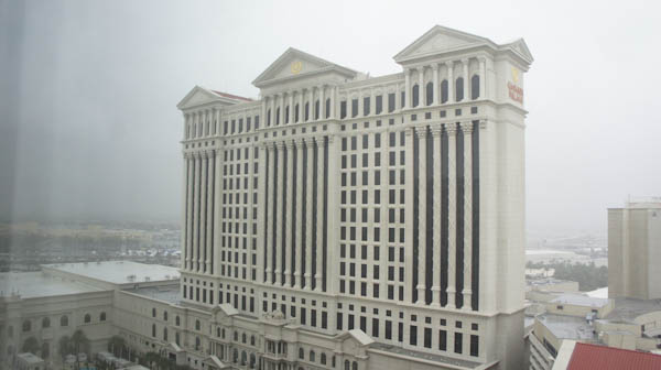 Flash Floods Oct 2012, Caesars Palace, Vegas Strip