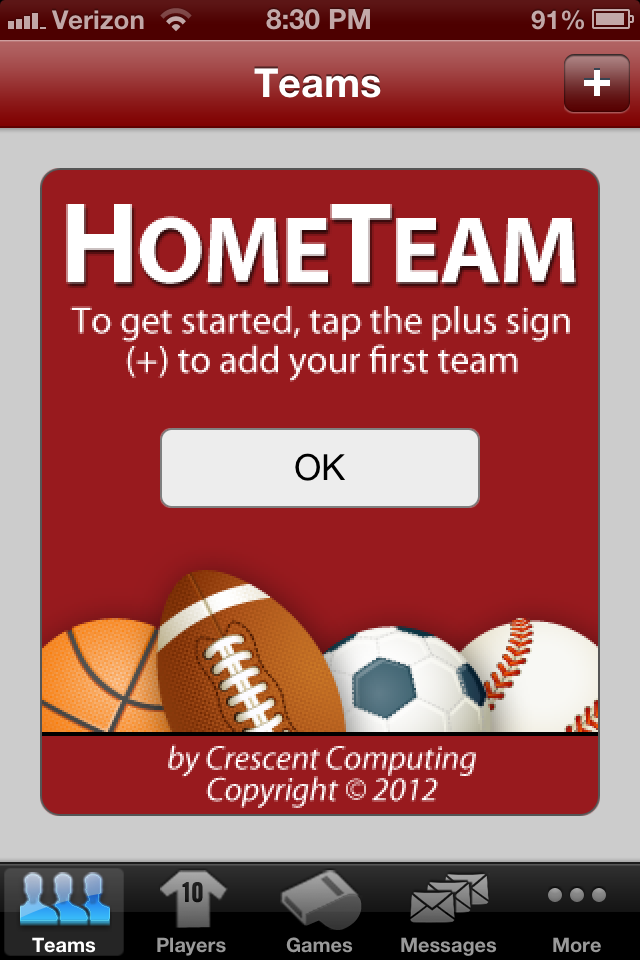 HomeTeam App