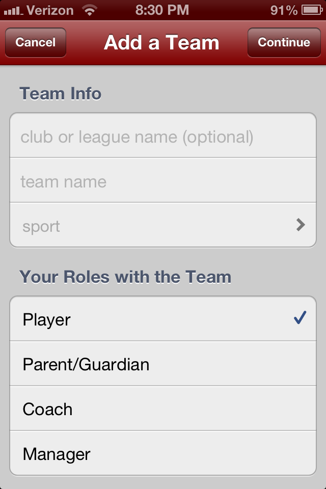 HomeTeam App