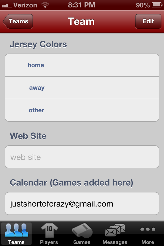 HomeTeam App