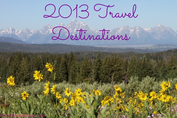 2013 Travel Destinations