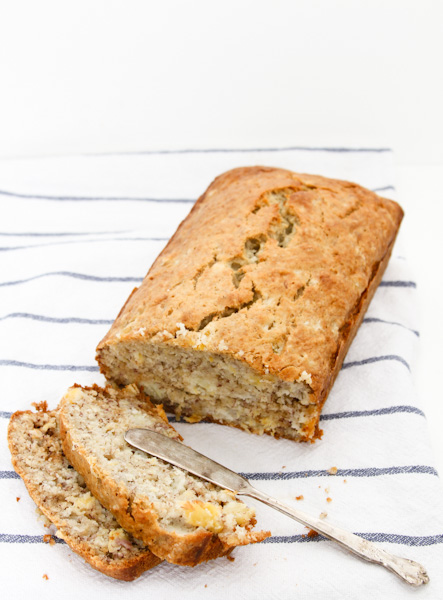 Banana Pineapple Bread Recipe - Just Short of Crazy