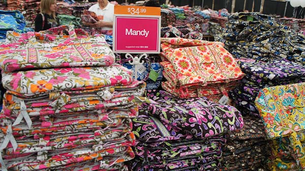 Vera Bradley Annual Outlet Sale