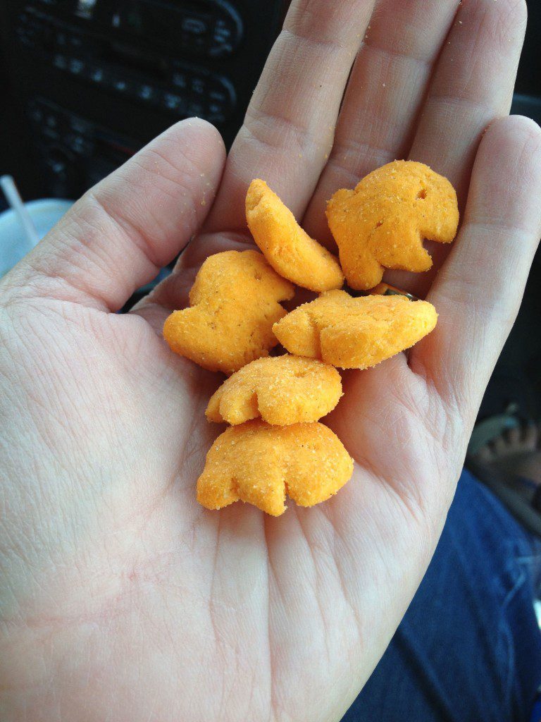 New Peppridge Farm Goldfish PuffsNot Your Toddler's Goldfish MakeItGoPuff Just Short of Crazy