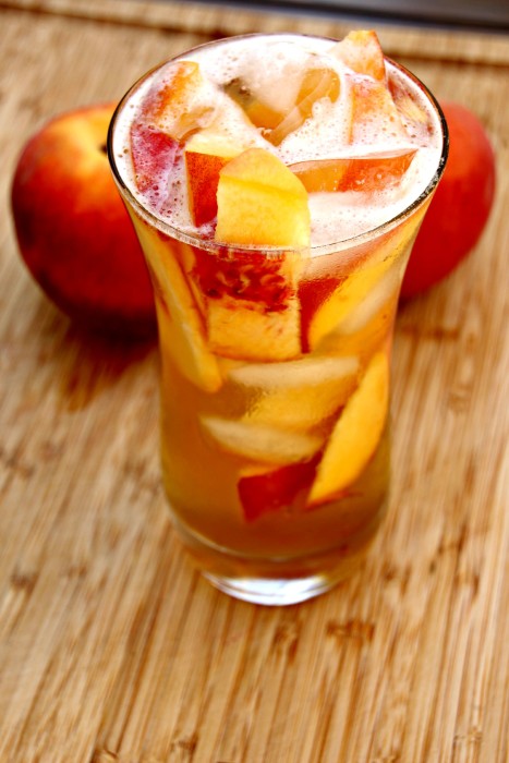 Georgia on my Mind Peach Cocktail Recipe - Just Short of Crazy