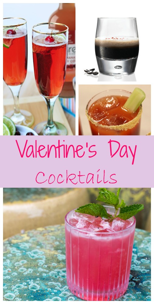 Valentine's Day Cocktail Recipes - Just Short of Crazy