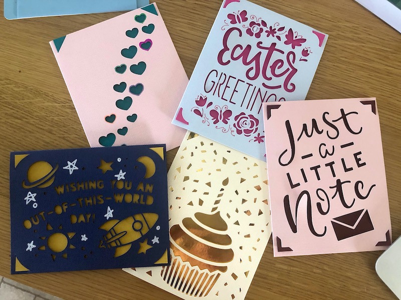 How To Make Cards On The Cricut Joy Just Short Of Crazy