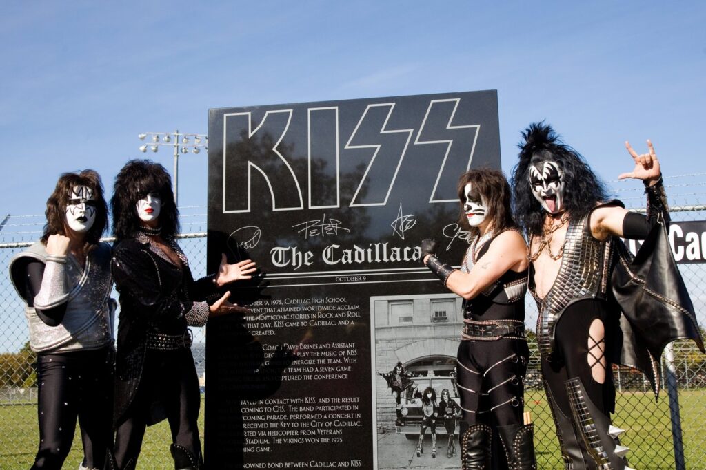 KISS monument Cadillac MI