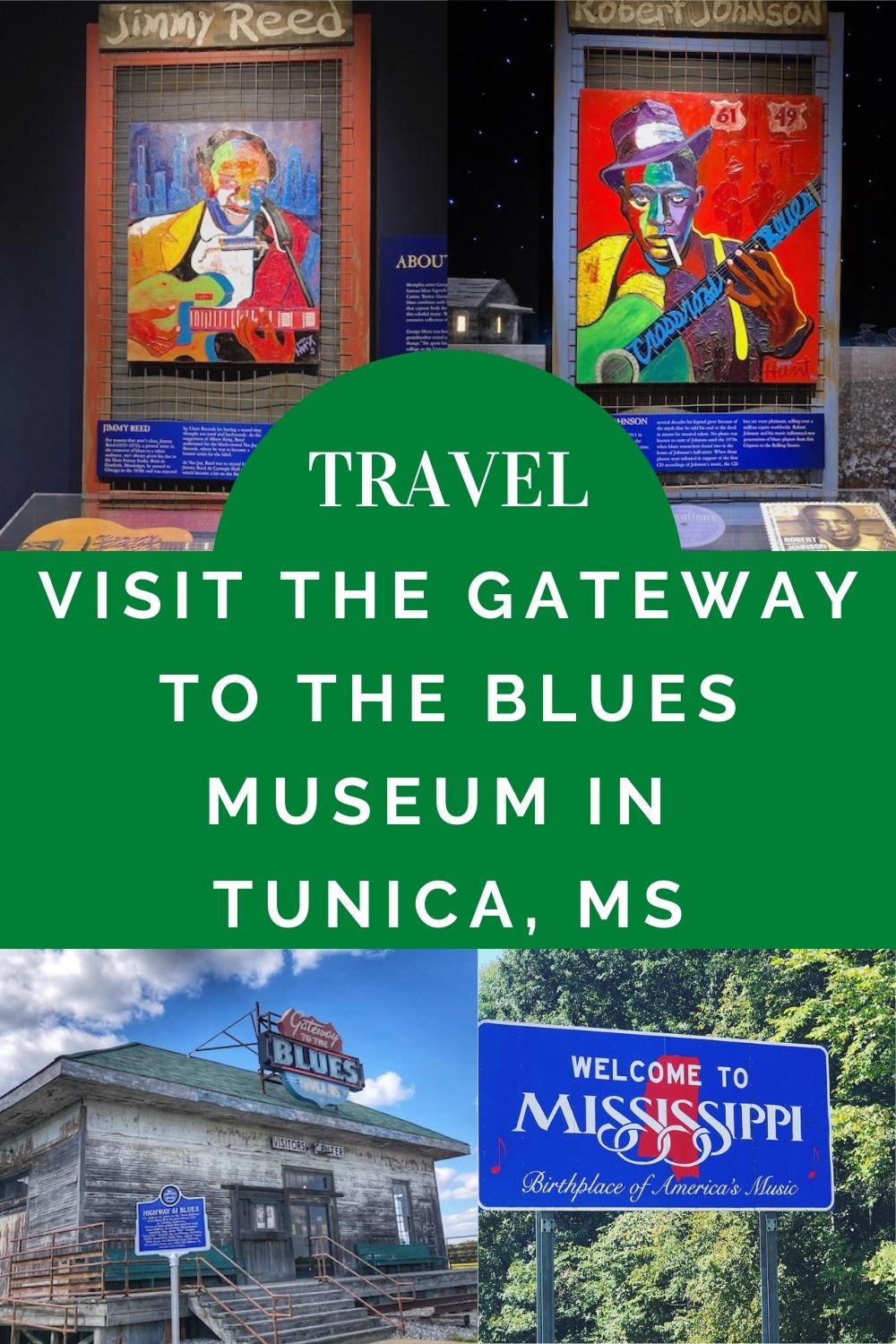 Visiting the Gateway to the Blues Museum in Tunica, MS Just Short of